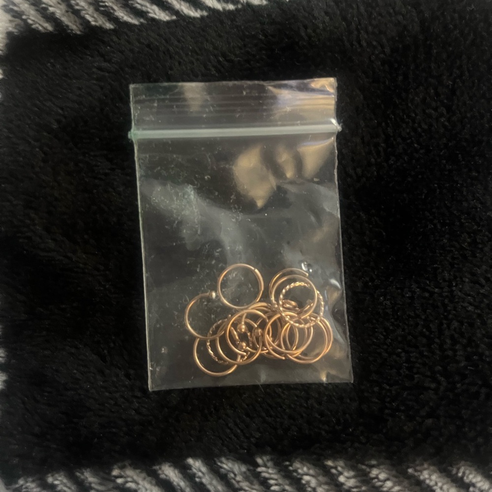Brand New Rose Gold Nose Rings